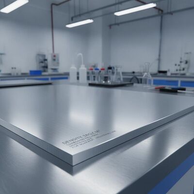 Largeur 1000 mm 3000 mm Plaque en alliage de magnésium avec densité 18 gcm3 Matériau léger résistant à la corrosion pour l'industrie