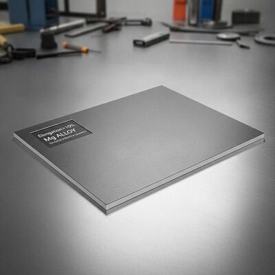 Panneau en feuille d'alliage de magnésium ≥ 10% équipé d'un revêtement durable offrant une résistance et une longévité accrues
